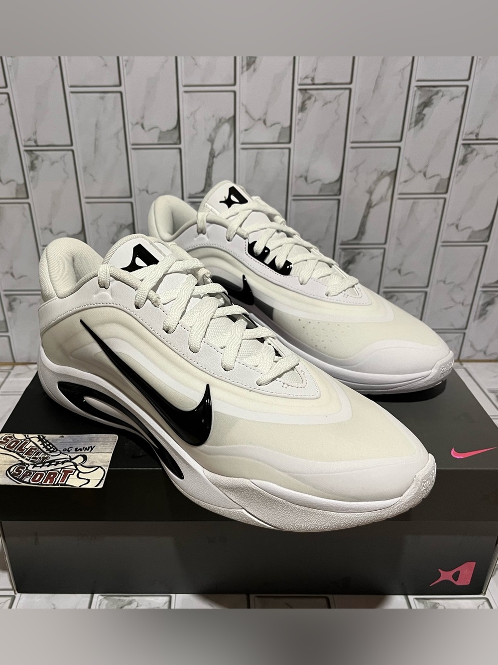 New Nike A’ja Wilson A’One Basketball Shoes White Black Kobe LeBron Retro KD - Picture 3 of 16